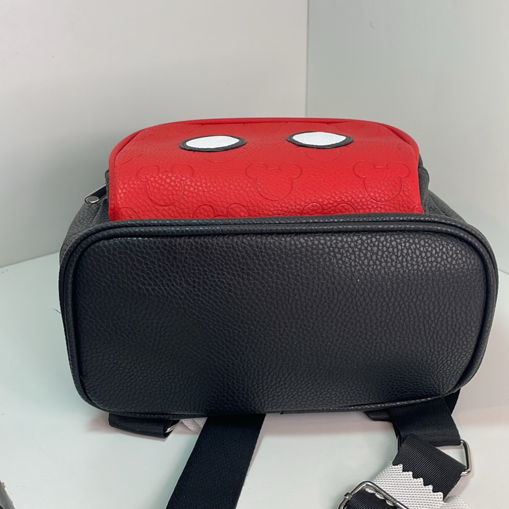 New Disney Embossed Mickey Icons and Mouse Ears Mini Backpack Purse Ltd Ed - Picture 7 of 12